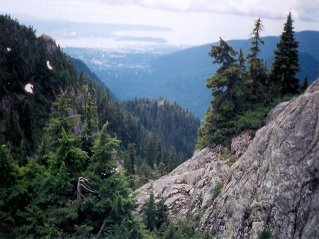 Viewpoint, part way up the trail, Mount Seymour 2003-07.
